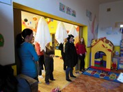 Cvičení zdravá dětská noha ve školce